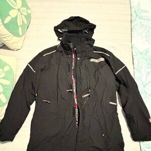 Spyder 3in1 Ski Coat, Women's 8, Black